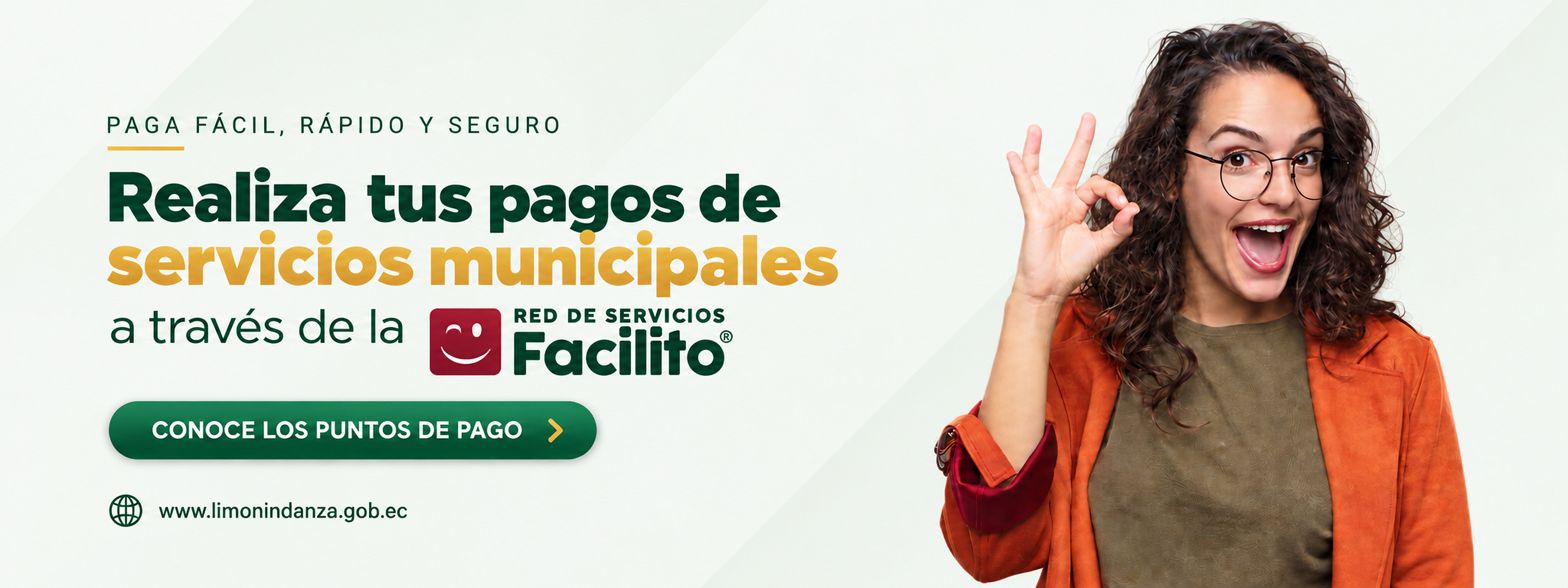 Paga fácil, rápido y seguro. Realiza tus pagos de servicios municipales a través de la Red de Servicios Facilito. Conoce los puntos de pago.
