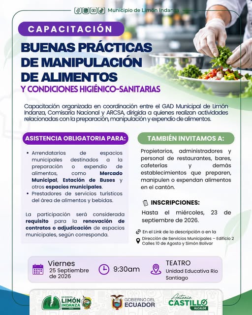 🍽️ ¡𝐂𝐀𝐏𝐀𝐂𝐈́𝐓𝐀𝐓𝐄 𝐘 𝐅𝐎𝐑𝐓𝐀𝐋𝐄𝐂𝐄 𝐋𝐀 𝐂𝐀𝐋𝐈𝐃𝐀𝐃 𝐃𝐄 𝐓𝐔 𝐒𝐄𝐑𝐕𝐈𝐂𝐈𝐎!