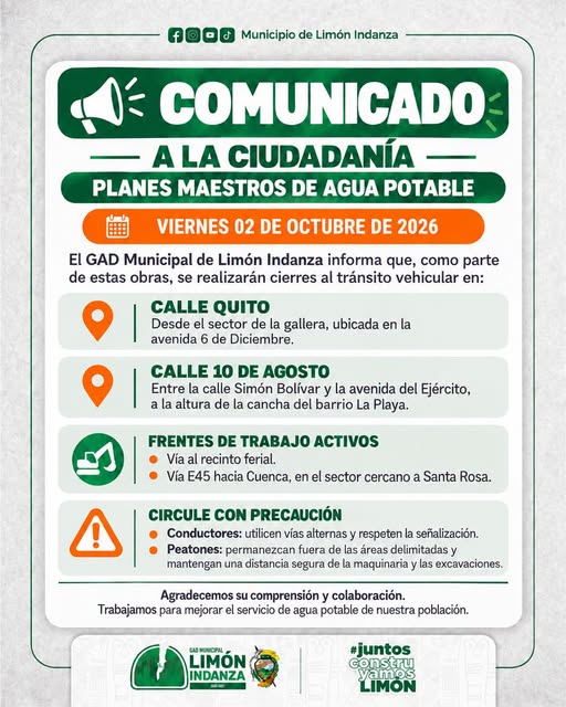 ¡Atención, ciudadanía!