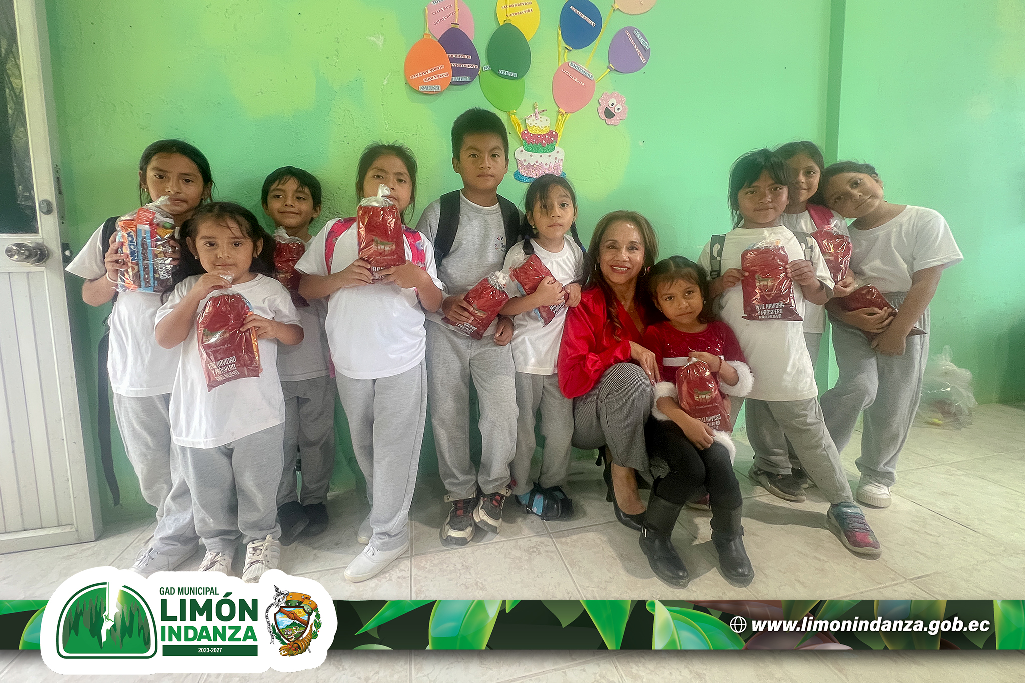 Navidad llena de alegría y solidaridad en Limón Indanza