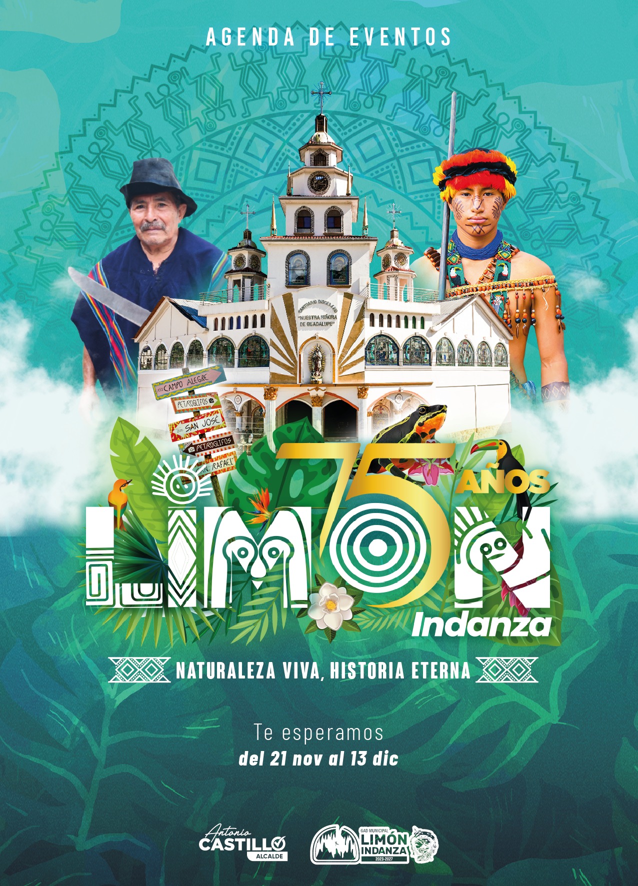 Limón Indanza festeja sus Años de Diamante: 75 Años de Historia y Orgullo Amazónico